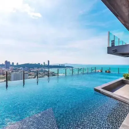The Base Central Pattaya 2Bed King&Queen Sky Seaview & Infinity Pool Exterior photo